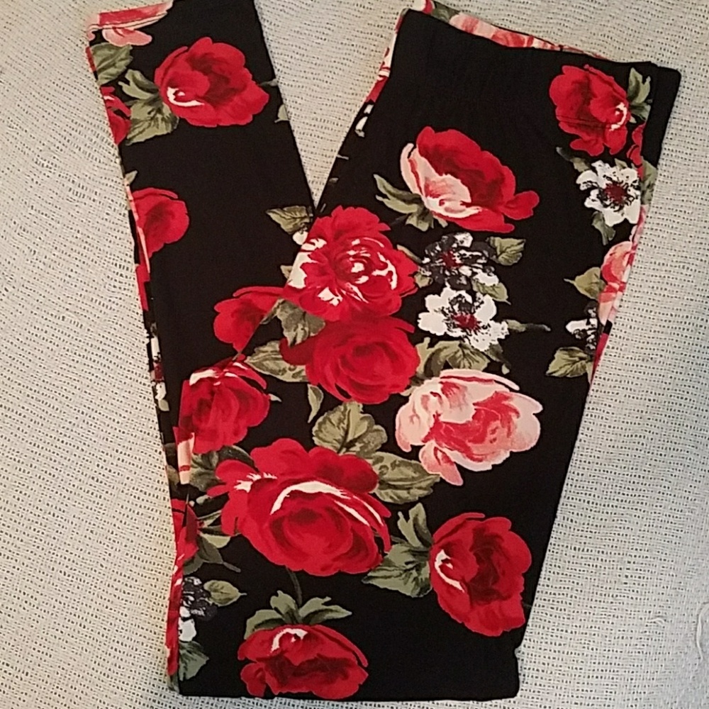 Rue+ Plus Size Rue21 Floral Leggings 1X